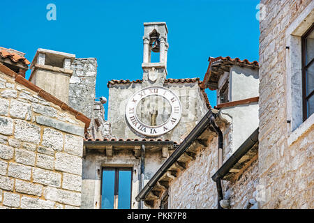 Detail der Architektur in Ballen Altstadt, Istrien, Kroatien. Architektonische Thema. Stockfoto