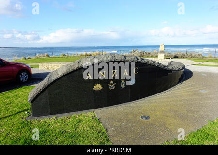 Anzac denkmal Torquay Stockfoto