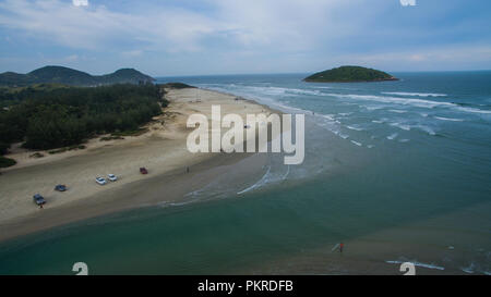 Strandparadies. Wundervoller Strand. Stockfoto