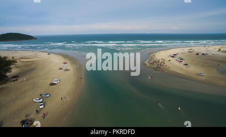 Strandparadies. Wundervoller Strand. Stockfoto