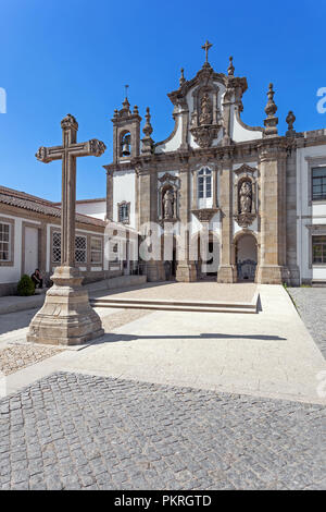 Guimaraes, Portugal. Santo Antonio dos Kapuzinerklosters Kloster. Unesco-Weltkulturerbe. Stockfoto