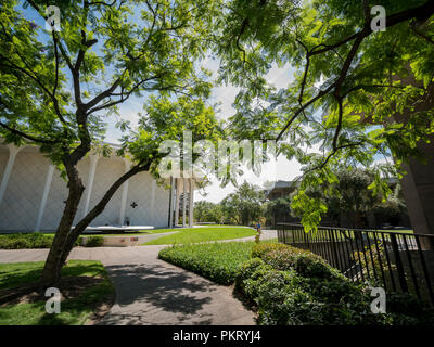 Los Angeles, Jul 21: Außenansicht des Beckman Auditorium in Caltech am 21.JULI, 2018 in Los Angeles, Kalifornien Stockfoto