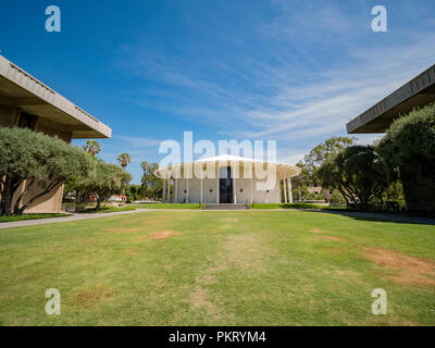 Los Angeles, Jul 21: Außenansicht des Beckman Auditorium in Caltech am 21.JULI, 2018 in Los Angeles, Kalifornien Stockfoto