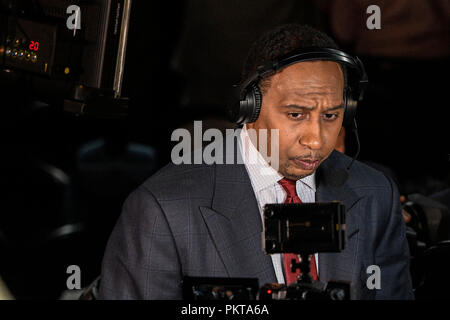 Las Vegas, NV, USA. 14 Sep, 2018. {} Offizielle wiegen - in der T-Mobile Arena in Las Vegas, Nevada, am 14. September 2018. Credit: Damairs Carter/Medien Punch/Alamy leben Nachrichten Stockfoto