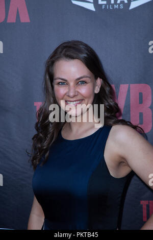 North Hollywood, USA. 12 Sep, 2018. Lauren Weiß besucht die Premiere von "Die ToyBox' an Laemmle NoHo 7 am 14. September 2018 in North Hollywood, Kalifornien Quelle: Das Foto Access/Alamy leben Nachrichten Stockfoto