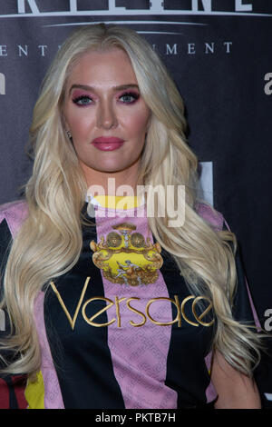 North Hollywood, USA. 12 Sep, 2018. Erika Jayne besucht die Premiere von "Die ToyBox' an Laemmle NoHo 7 am 14. September 2018 in North Hollywood, Kalifornien Quelle: Das Foto Access/Alamy leben Nachrichten Stockfoto