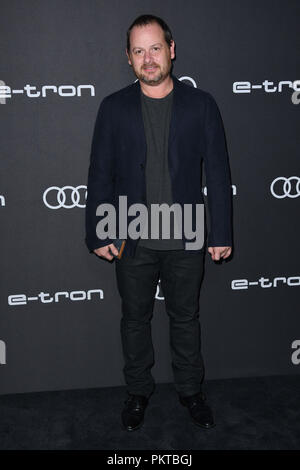 West Hollywood, CA, USA. 14 Sep, 2018. 14. September 2018 - West Hollywood, Kalifornien - Gideon Raff. Audi feiert den 70 Emmys im La Peer Hotel statt. Photo Credit: Birdie Thompson/AdMedia Credit: Birdie Thompson/AdMedia/ZUMA Draht/Alamy leben Nachrichten Stockfoto