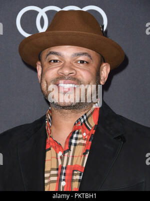 West Hollywood, CA, USA. 14 Sep, 2018. 14. September 2018 - West Hollywood, Kalifornien - Anthony Hemingway. Audi feiert den 70 Emmys im La Peer Hotel statt. Photo Credit: Birdie Thompson/AdMedia Credit: Birdie Thompson/AdMedia/ZUMA Draht/Alamy leben Nachrichten Stockfoto