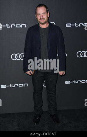 West Hollywood, CA, USA. 14 Sep, 2018. 14. September 2018 - West Hollywood, Kalifornien - Gideon Raff. Audi feiert den 70 Emmys im La Peer Hotel statt. Photo Credit: Birdie Thompson/AdMedia Credit: Birdie Thompson/AdMedia/ZUMA Draht/Alamy leben Nachrichten Stockfoto