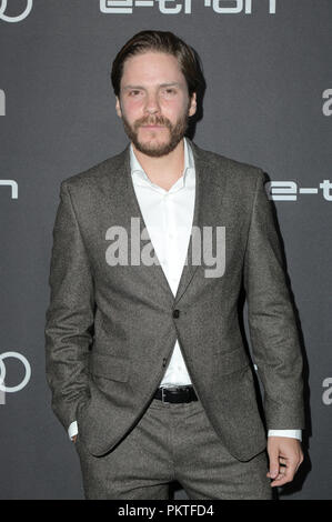West Hollywood, Kalifornien, USA. 14 Sep, 2018. Daniel Brühl, bei Audi feiert den 70 Emmys an der Kimpton La Peer Hotel in West Hollywood, Kalifornien, am 14. September 2018. Credit: Faye Sadou/Medien Punch/Alamy leben Nachrichten Stockfoto