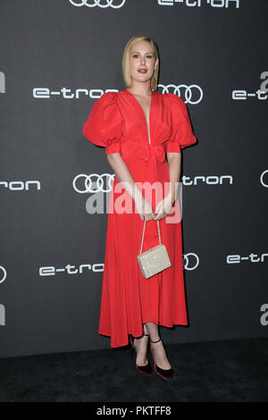 West Hollywood, Kalifornien, USA. 14 Sep, 2018. Rumer Willis, bei Audi feiert den 70 Emmys an der Kimpton La Peer Hotel in West Hollywood, Kalifornien, am 14. September 2018. Credit: Faye Sadou/Medien Punch/Alamy leben Nachrichten Stockfoto