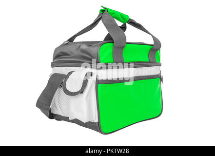 Modische Tasche für Produkte mit termomaterialom Innen. Stockfoto