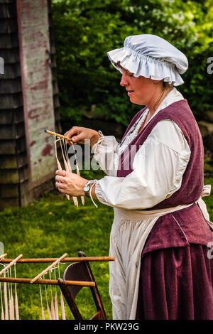 Nathan Hale Homestead Coventry, Connecticut, USA Stockfoto