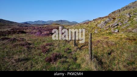 Die scafells ab Mitte Crag Stockfoto