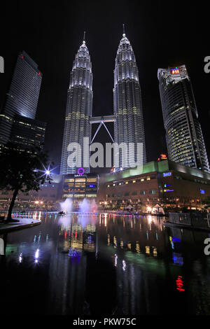 Petronas Towers, Kuala Lumpur Stockfoto