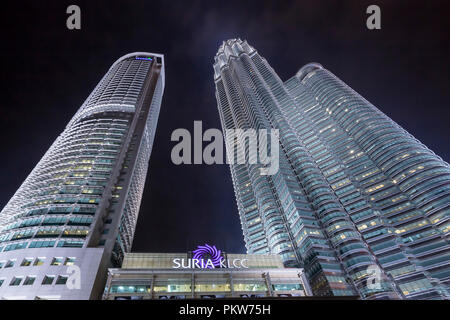 Petronas Towers, Kuala Lumpur. Malaysia. Stockfoto