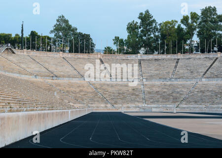 Panathenaic Kallimarmaro Stadion oder in Athen, Griechenland Stockfoto