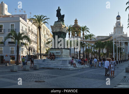 Cádiz Stadt Zentrum Landschaft. Andaluzia, Spanien Stockfoto