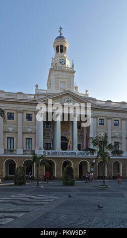 Cádiz Stadt Zentrum Landschaft. Andaluzia, Spanien Stockfoto