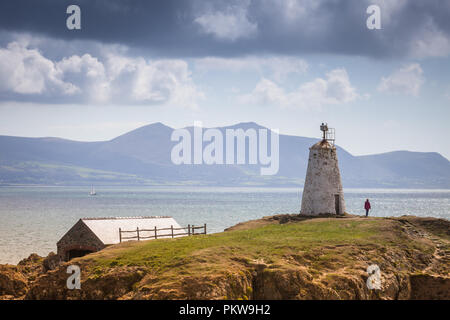 Twr Bach Leuchtturm, Anglesey, Wales UK Stockfoto