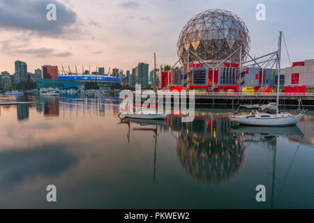 Skyline von Vancouver Stockfoto