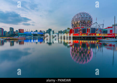 Skyline von Vancouver Stockfoto