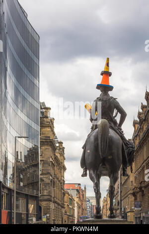 Glasgow ist die bevölkerungsreichste Stadt in Schottland. Stockfoto