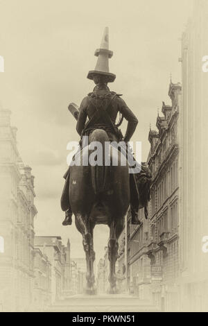 Glasgow ist die bevölkerungsreichste Stadt in Schottland. Stockfoto