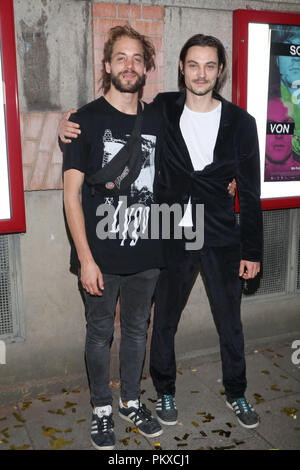 War Premiere des o-von Da'im Abaton Kino in Hamburg bietet: Mathias Bloech, Niklas Bruhn, Wo: Hamburg, Deutschland Wann: 15 Aug 2018 Quelle: Becher/WENN.com Stockfoto