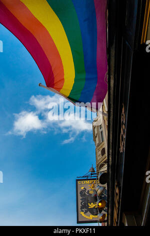 Comptons Pub in der Old Compton Street, Soho, London Stockfoto