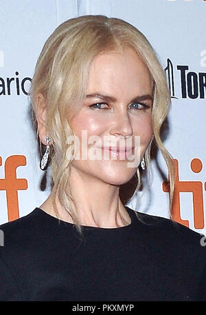 Toronto, Ontario, USA. 11 Sep, 2018. 11. September 2018 - Toronto, Ontario, Kanada - Nicole Kidman. ''Junge Gelöscht'' Premiere - 2018 Toronto International Film Festival in der Prinzessin von Wales statt. Photo Credit: Brent Perniac/AdMedia Credit: Brent Perniac/AdMedia/ZUMA Draht/Alamy leben Nachrichten Stockfoto