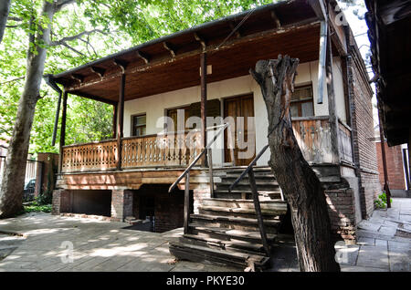 Stalins geheimen unterirdischen Printing House, in Tiflis, Georgien. Stockfoto