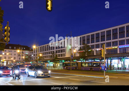 München, München: Bahnhofsgebäude Ostbahnhof, Oberbayern, Oberbayern, Bayern, Bayern, Deutschland Stockfoto