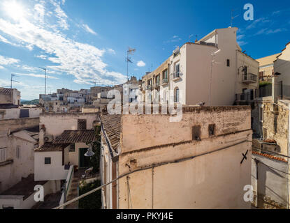 Gravina in Puglia (Italien) - Die suggestiven Altstadt in Stein wie Matera, in der Provinz Bari, Apulien Region. Hier ein Blick auf das historische Zentrum. Stockfoto