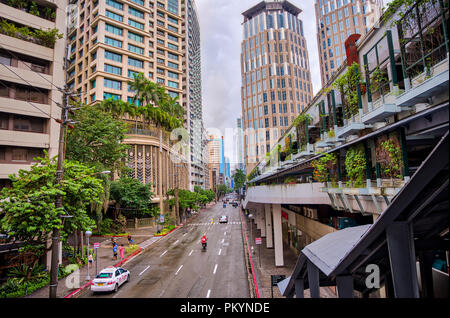 Makati Metropolitan, Philippinen. Stockfoto