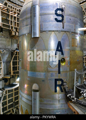 Raketen- und Command Center in der Titan Missile Museum in Tucson, Arizona. Stockfoto