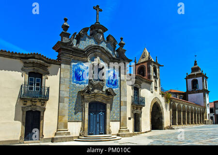 Kapelle der Barmherzigkeit, der Capela da misericórdia, Sao Joao da Pesqueira, Portugal Stockfoto