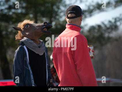 UNITED STATES - 11. November: Schooley Mühle cyclocross Rennen Nummer 6 der Super 8 Series in Schooley Mill Park im Hochland, Maryland auf November 03, Stockfoto