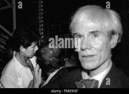 Andy Warhol 1981 Foto von Adam Schädel/PHOTOlink.net Stockfoto