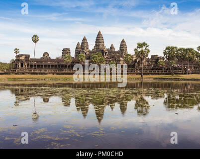 Tempel von Angkor Wat in Kambodscha Stockfoto