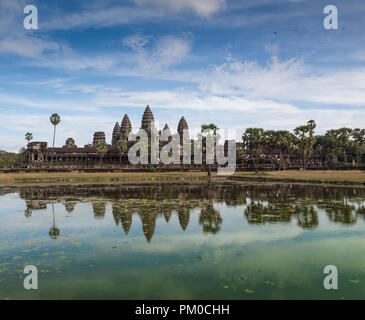 Tempel von Angkor Wat in Kambodscha Stockfoto