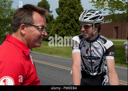 UNITED STATES - April 21: Die Poolesville Fahrrad Straße Rennen in Poolsville Maryland. (Foto von Douglas Graham/Wild Licht Fotos) Stockfoto