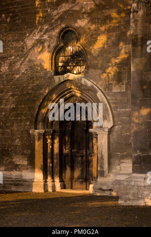 Naumburg, Deutschland - 14. September 2018: Blick auf den berühmten Naumburger Dom, der zum Weltkulturerbe der UNESCO. Stockfoto