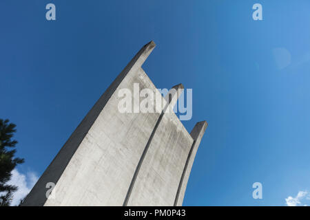 Flugplatzes Tempelhof, Berlin, Deutschland: 15. August 2018: Berlin Flugplatz Memorial Stockfoto