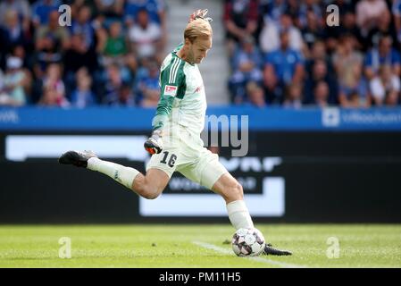 Bochum, Deutschland. 16 Sep, 2018. firo: 16.09.2018, Fußball, 2.Bundesliga, Saison 2018/2019 VfL Bochum - FC Ingolstadt, Marco Knaller, FC Ingolstadt, | Verwendung der weltweiten Kredit: dpa/Alamy leben Nachrichten Stockfoto