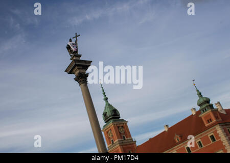 Warschau, Polen. 16.September 2018. Ein weiterer Anti-government Protests in Verteidigung des Gesetzes in Polen. Credit: Slawomir Kowalewski/Alamy leben Nachrichten Stockfoto