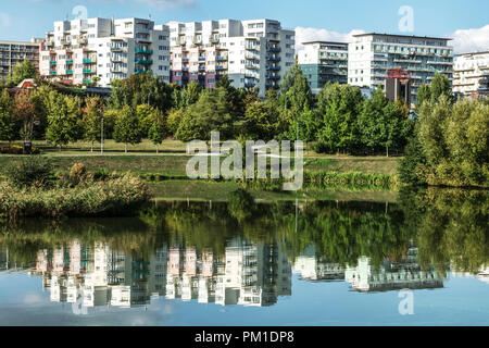 Neue Gebäude, neue Wohnungen, Prag, Tschechische Republik Stodulky Stockfoto