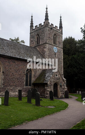 St. Leonard Kirche, Swithland, Leicestershire, England, Vereinigtes Königreich Stockfoto