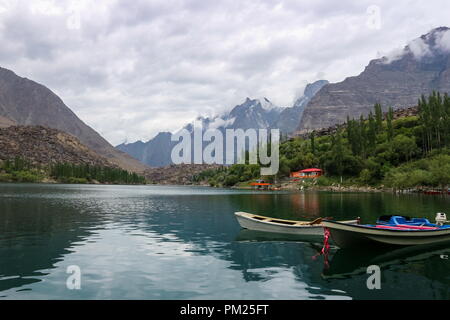 Shangrila Hotel Kachura See Skardu Pakistan Stockfoto