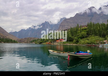 Shangrila Hotel Kachura See Skardu Pakistan Stockfoto